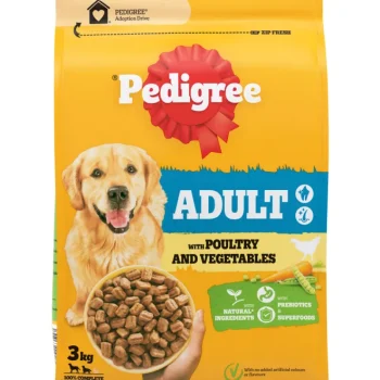 Pedigree Koiranruoka^Koiranruoka 3 Kg Adult Siipikarjaa Ja Kasviksia