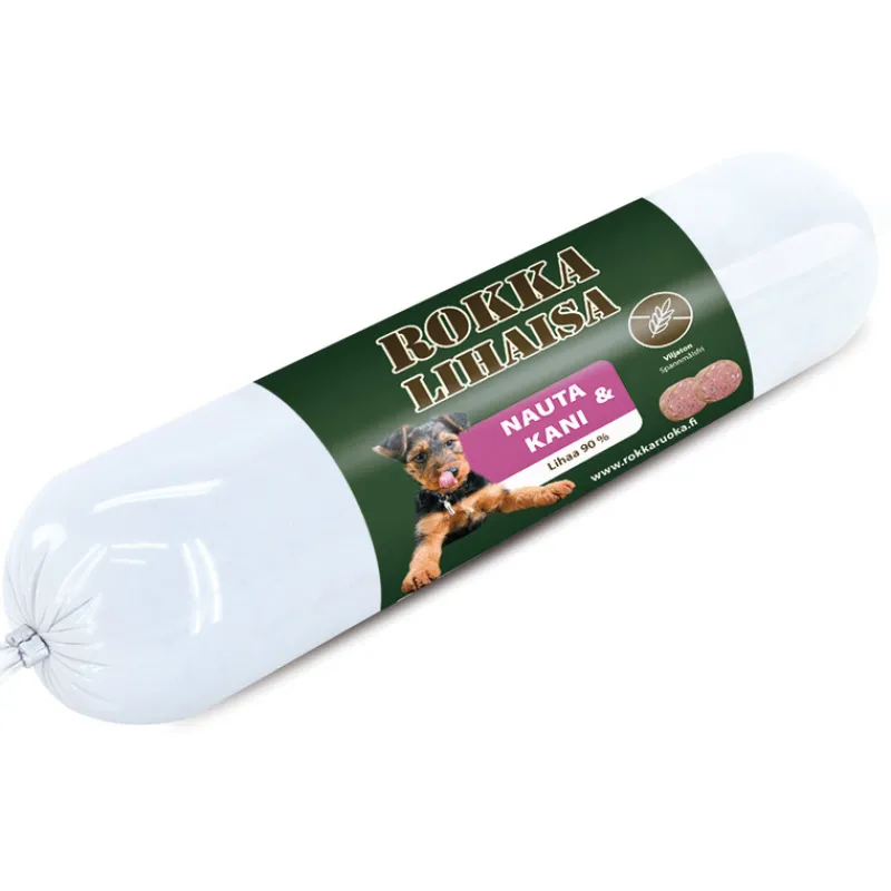 koiranruoka-rokka-800-g-lihais-cfdbIrUi-0.webp Rokka Koiranruoka^Koiranruoka 800 G Lihaisa Nauta & Kani