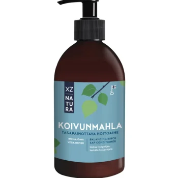 Xz Natura Shampoot Ja Hoitoaineet^Koivunmahla Hoitoaine 375 Ml Vahva Suomalainen