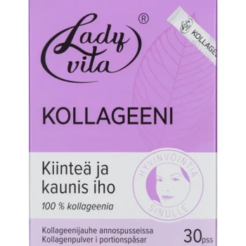 Ladyvita Terveysravinteet Ja -valmisteet^Kollageenijauhe 30 Kpl Annospusseissa