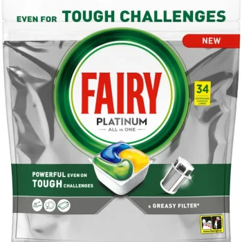 Fairy Astianpesuaineet^Konetiskitabletti 34 Kpl Platinum