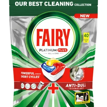 Fairy Astianpesuaineet^Konetiskitabletti 40 Kpl Platinum Plus