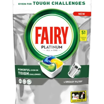 Fairy Astianpesuaineet^Konetiskitabletti 51 Kpl Platinum