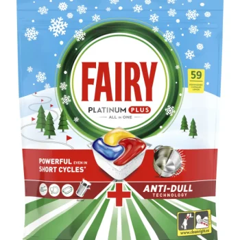 Fairy Astianpesuaineet^Konetiskitabletti 59 Kpl Platinum Plus Winter