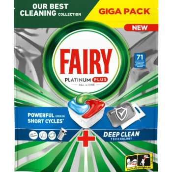 Fairy Astianpesuaineet^Konetiskitabletti 71 Kpl Platinum Plus Deep Clean