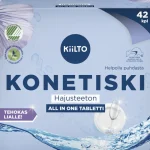 Kiilto Astianpesuaineet^Konetiskitabletti 42 Kpl All In 1 Hajusteeton