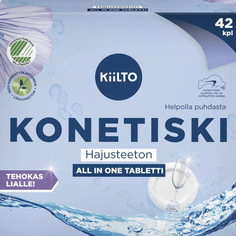 konetiskitabletti-kiilto-42-kp-hZDracxr-0.webp Kiilto Astianpesuaineet^Konetiskitabletti 42 Kpl All In 1 Hajusteeton