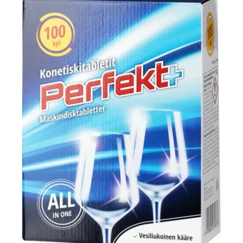 Perfekt+ Astianpesuaineet^Konetiskitabletti 100 Kpl All In One