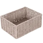 Kotikulta Sisustuskorit-Kori 27 X 20 X 12 Cm Marton Vaaleanharmaa