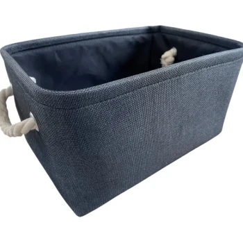 Kotikulta Sisustuskorit-Kori 33 X 23 X 17 Cm Jadela Tummanharmaa