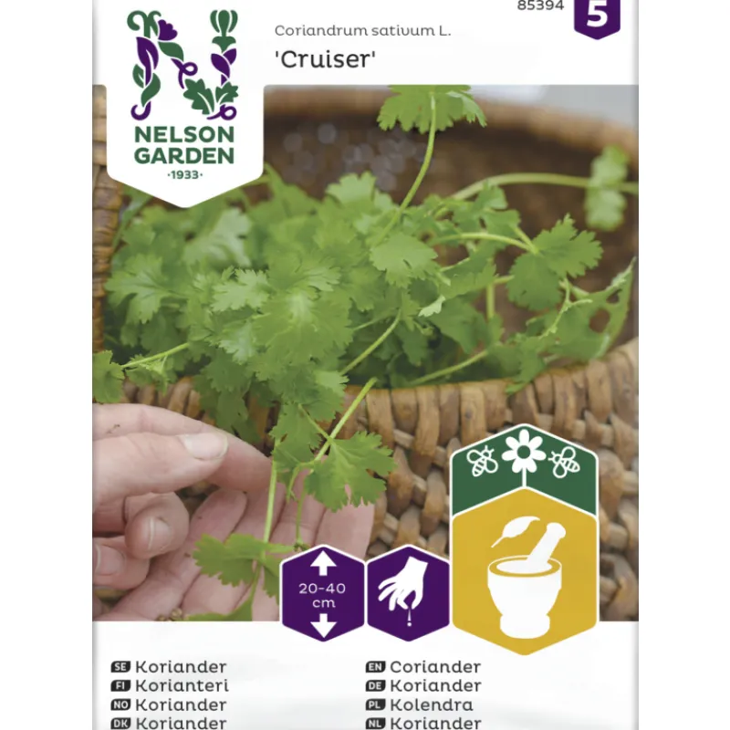 korianteri-siemen-nelson-garde-BjOhavor-0.webp Nelson Garden Basic Kasvien Ja Nurmikonsiemenet-Korianteri Siemen Cruiser