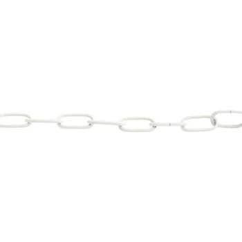 Habo Kettingit, Köydet Ja Kuormansidonta-Koristeketju 2 M, Lenkit 16 Mm, Valkoinen