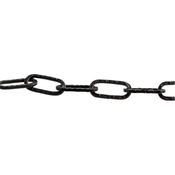 Habo Kettingit, Köydet Ja Kuormansidonta-Koristeketju 2 M, Lenkit 17 Mm, Musta