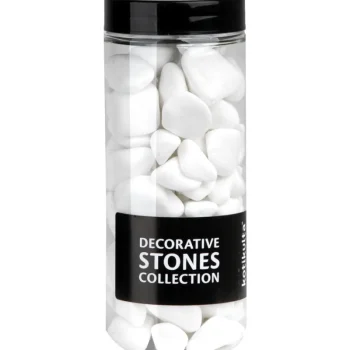 Kotikulta Maljakot Ja Koriste-esineet-Koristekivi Valkoinen