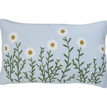 Kotikulta Sisustustyynyt Ja Huovat-Koristetyyny 30 X 50 Cm Daisy Sininen