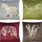 Kotikulta Sisustustyynyt Ja Huovat-Koristetyyny 45 X 45 Cm Foil Animal