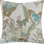 Kotikulta Sisustustyynyt Ja Huovat-Koristetyyny 45 X 45 Cm Perhoset Sininen