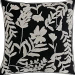 Kotikulta Sisustustyynyt Ja Huovat-Koristetyyny 45 X 45 Cm Silmu Musta