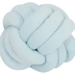 Miny Sisustustyynyt Ja Huovat-Koristetyyny 26 Cm Solmupallo Vaaleansininen