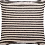 Miny Sisustustyynyt Ja Huovat-Koristetyyny 45 X 45 Cm Raidallinen Musta/valko