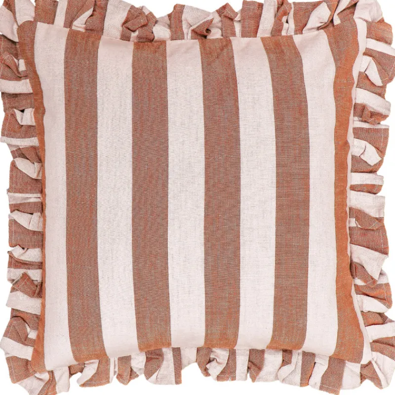 koristetyyny-miny-45-x-45-cm-r-izkFFMZw-0.webp Miny Sisustustyynyt Ja Huovat-Koristetyyny 45 X 45 Cm Raita Ruskea/vaaleanpunainen