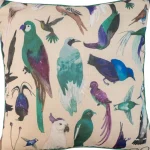 Nordic Tricot By Ivana Helsinki Sisustustyynyt Ja Huovat-Koristetyyny Nordic Tricot 45 X 45 Cm Paratiisilinnut