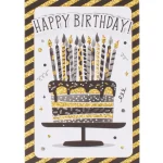 Amandab Kortit-Kortti Happy Birthday Kakku