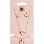 Miny Korut Ja Kellot^Korusetti Kaulakoru + Rannekoru + Korvakorut