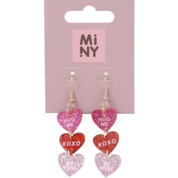 Miny Korut Ja Kellot^Korvakoru Riipus Sydämet