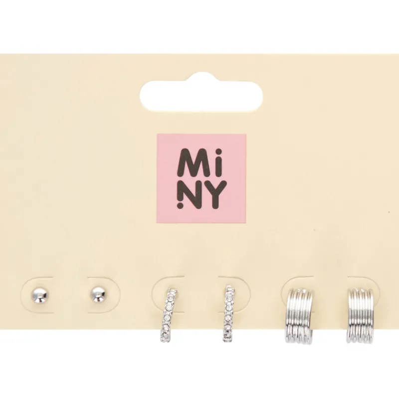 korvakorusetti-miny-3-paria-ho-GAezwnSY-0.webp Miny Korut Ja Kellot^Korvakorusetti 3 Paria Hopeanvärinen