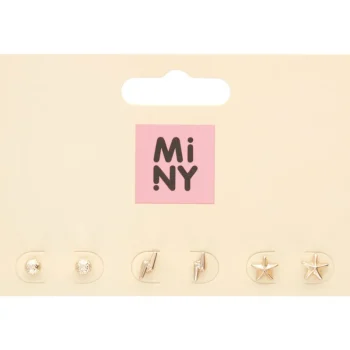 Miny Korut Ja Kellot^Korvakorusetti 3 Paria Kullanvärinen