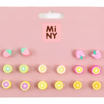 Miny Korut Ja Kellot^Korvakorusetti Hedelmät 8 Pr/pkt