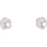 Cailap Korut Ja Kellot^Korvakorut Akryylihelmi Hopea