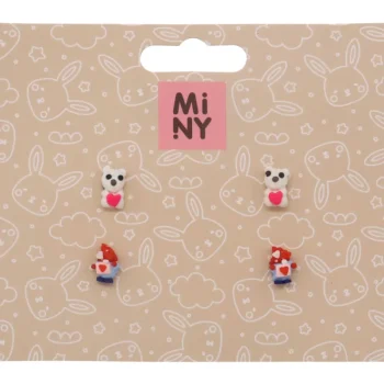 Miny Korut Ja Kellot^Korvakorut 2 Paria Nalle Ja Karkki