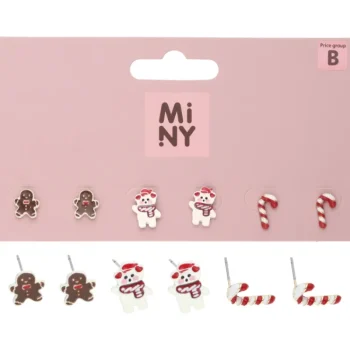 Miny Korut Ja Kellot^Korvakorut 3 Kpl Joulu