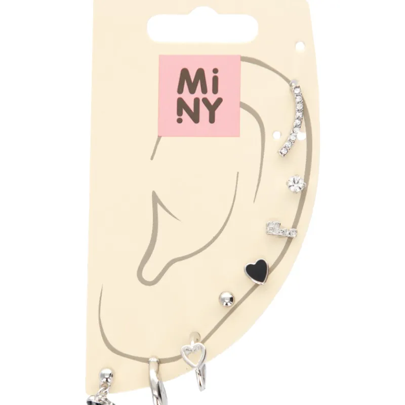 korvakorut-miny-8-kpl-hopeanvr-lDCpjmXD-0.webp Miny Korut Ja Kellot^Korvakorut 8 Kpl Hopeanvärinen/musta