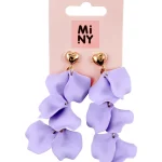 Miny Korut Ja Kellot^Korvakorut Kukat Lila