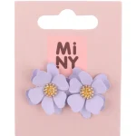 Miny Korut Ja Kellot^Korvakorut Kukka Lila