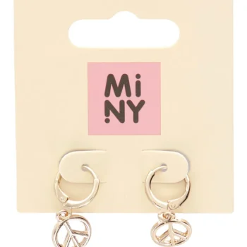 Miny Korut Ja Kellot^Korvakorut Kullanvärinen Peace