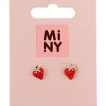 Miny Korut Ja Kellot^Korvakorut Mansikka Punainen