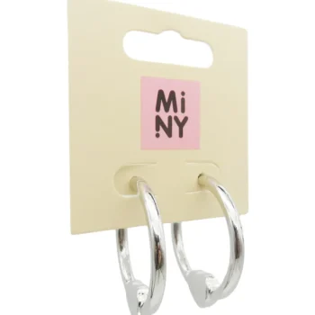 Miny Korut Ja Kellot^Korvakorut Sydän Hopeanvärinen