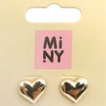 Miny Korut Ja Kellot^Korvakorut Sydän Kullanvärinen