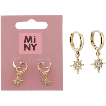 Miny Korut Ja Kellot^Korvakorut Tähtiriipus