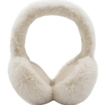 Miny Naisten Asusteet^Korvaläpät Tekoturkis Luonnonvalkoinen