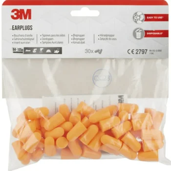 3m Henkilösuojaimet-Korvatulpat 1100, 30 Kpl (94u2013105u00a0dB)