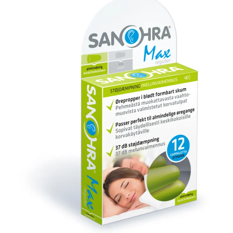 korvatulpat-sanohra-6-paria-ma-SlViHTiH-0.webp Sanohra Arjen Apuvälineet^Korvatulpat 6 Paria Max Aikuinen