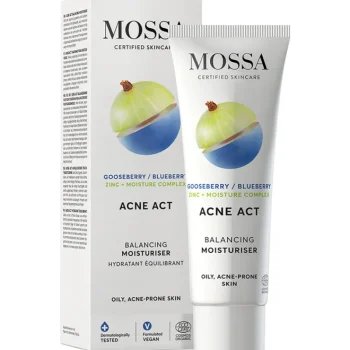 Mossa Luonnonkosmetiikka-Kosteusvoide 50 Ml Acne Act Non-Comedogenic