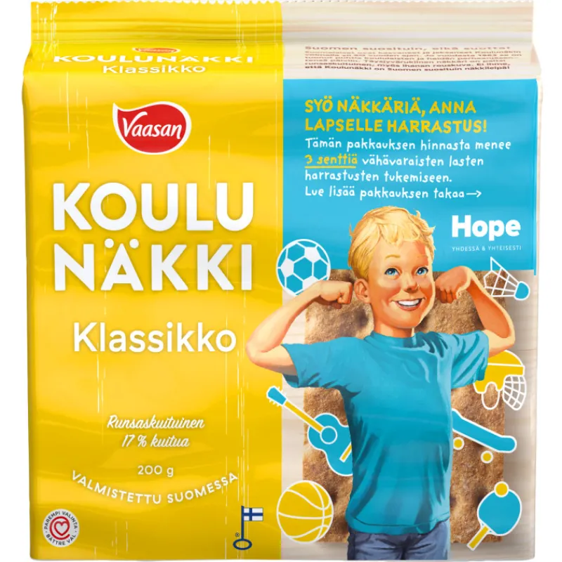 koulunkki-vaasan-200-g-pFToejLT-0.webp Vaasan Näkkileivät Ja Hapankorput^Koulunäkki 200 G