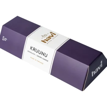 Havi Kynttilänjalat Ja Kynttilät-Kruunukynttilä 20 Cm 5 Kpl Valkoinen