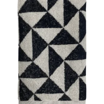 Kotikulta Kylpyhuone- Ja Saunatekstiilit-Käsipyyhe 50 X 70 Cm Reetta Musta